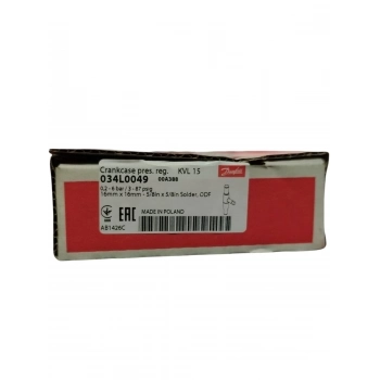 VALVULA REG. PRESSAO DANFOSS KVL15 CRO 5/8 SOLDA