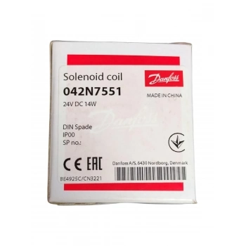 BOBINA SOLENOIDE DANFOSS 24V 14W 042N7551