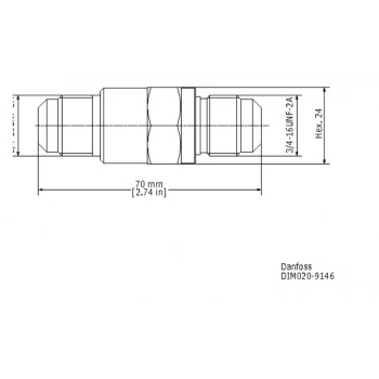 VALVULA DE RETENCAO NRV12 1/2R