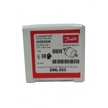 FILTRO SECADOR DANFOSS DML 053 3/8